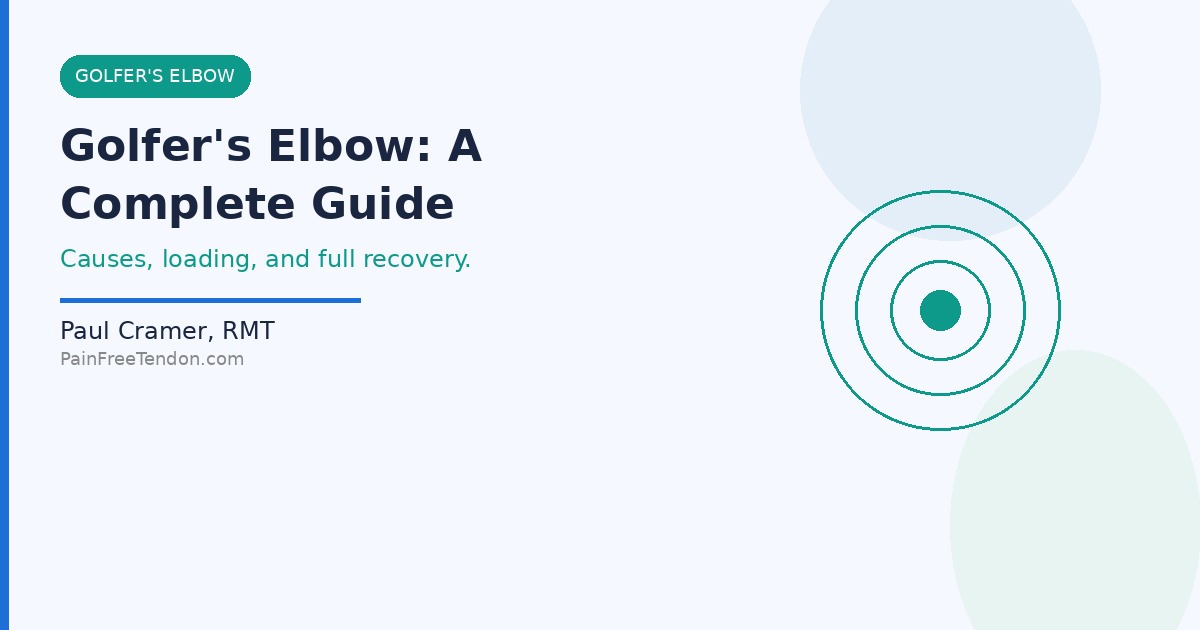 Golfer's Elbow: The Complete Guide to Recovery