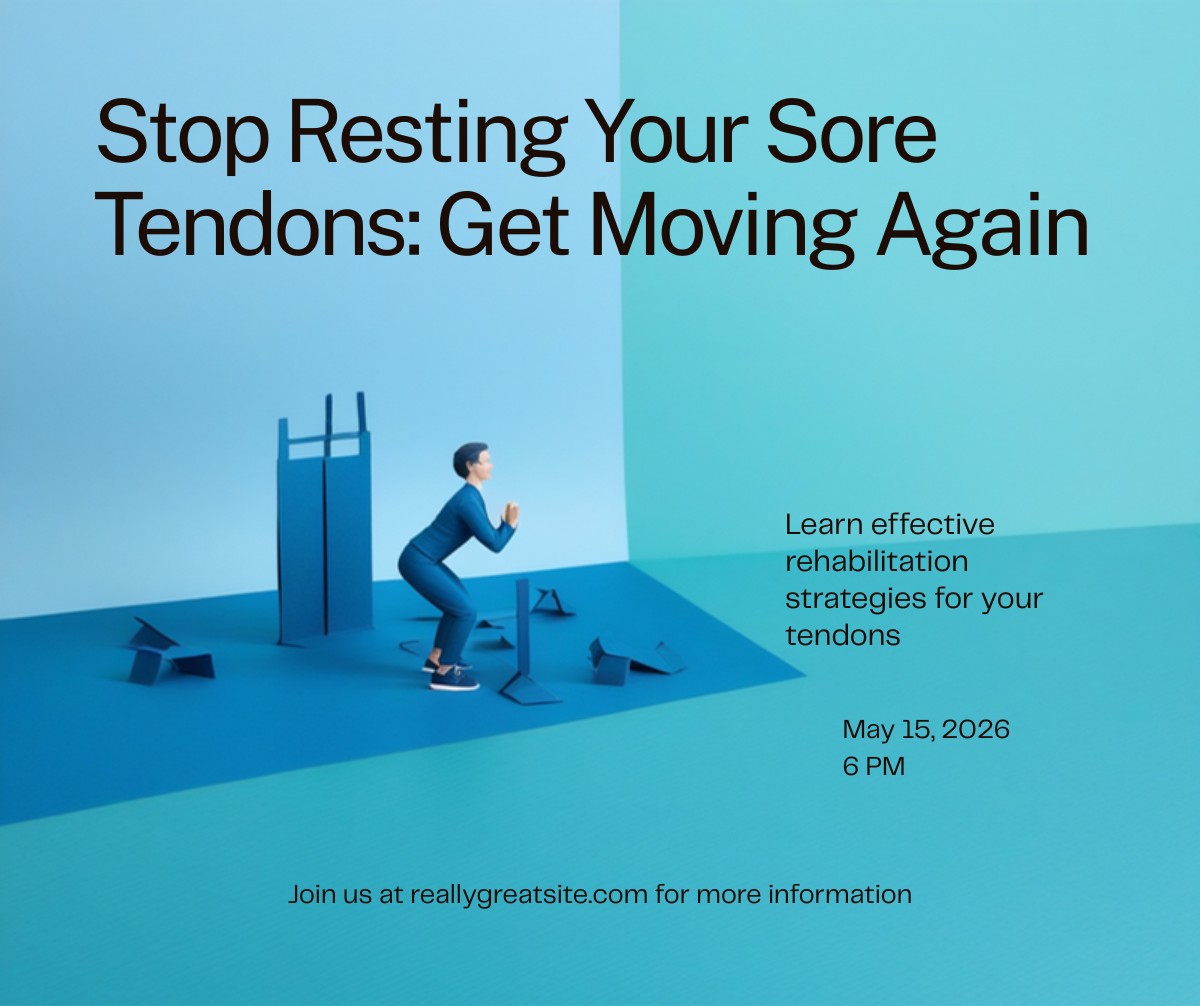 Stop Resting Your Sore Tendons: The Surprising Truth About Why Your Recovery is Stalled