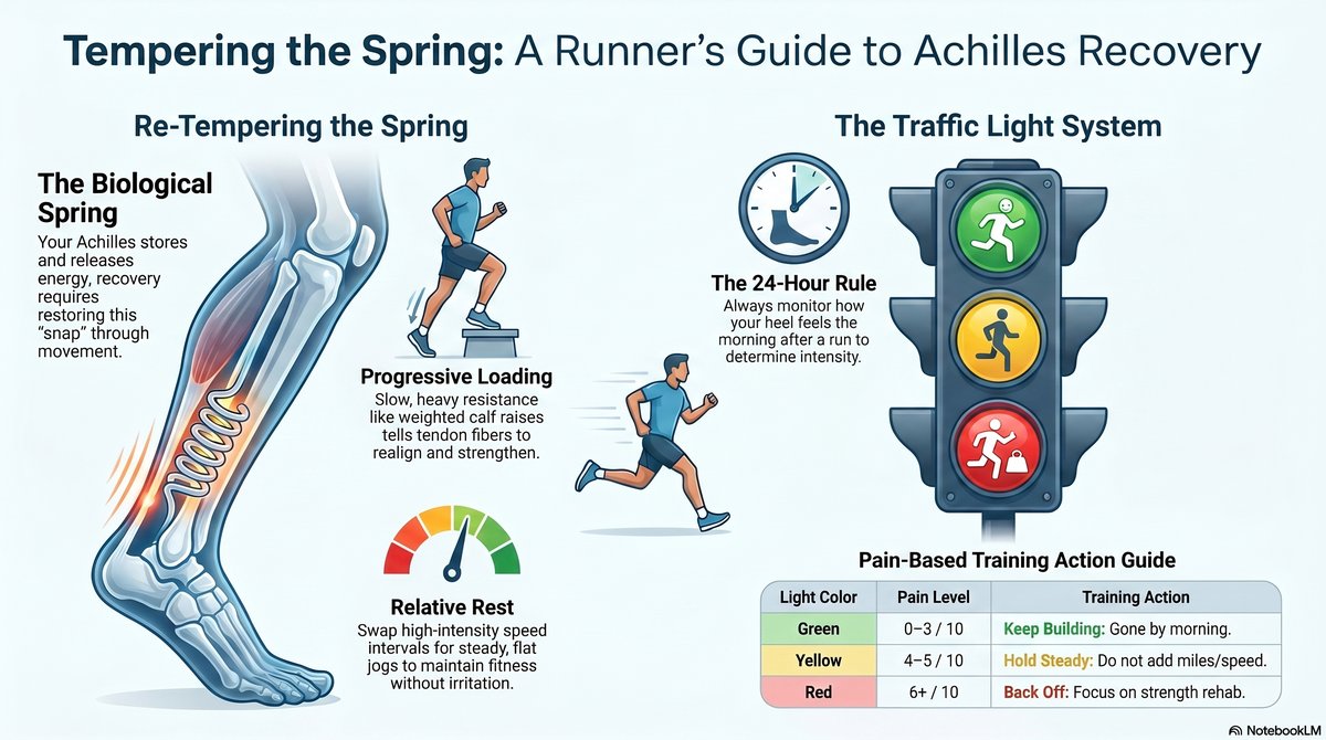 Why Your Achilles is a Spring, Not a String