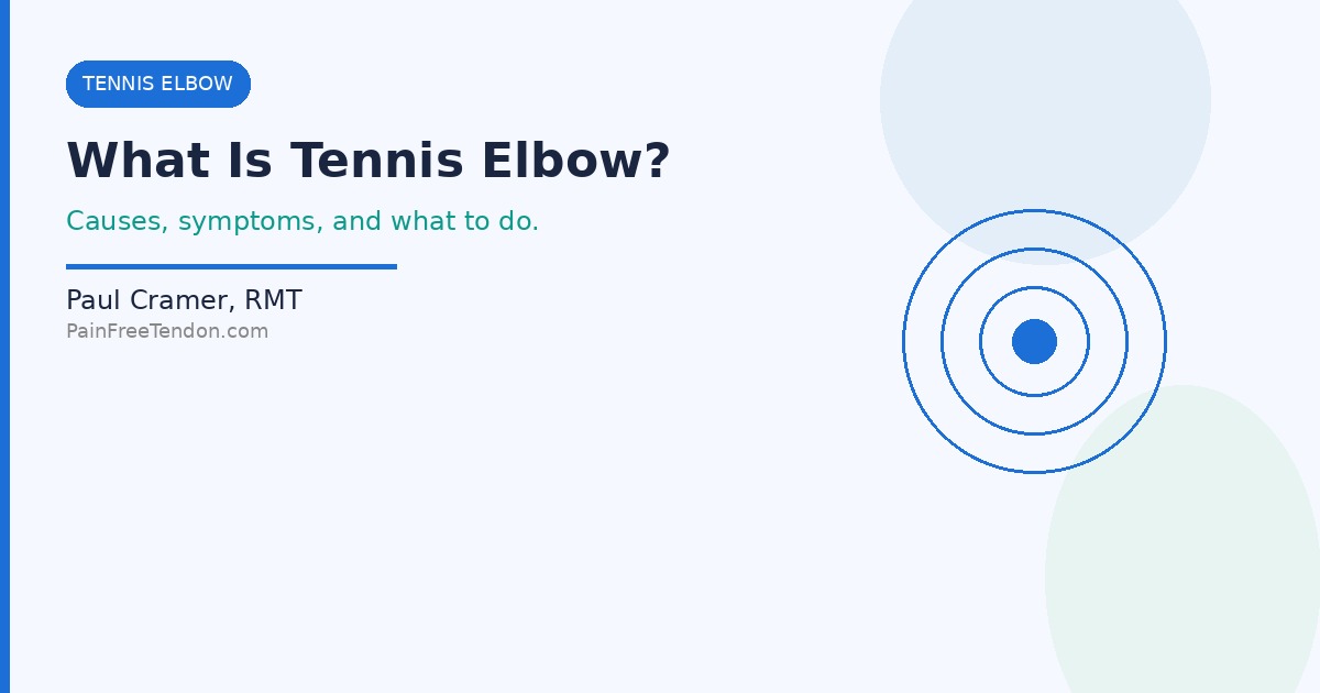 What Is Tennis Elbow? (And Why 90% of Cases Have Nothing to Do With Tennis)